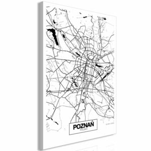 Målning City Plan: Poznan (1 Part) Vertical