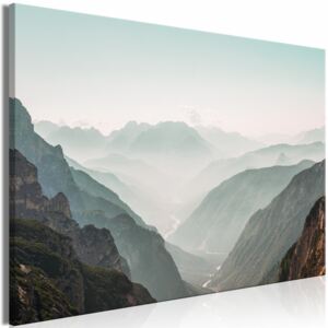 Målning Mountain Horizon (1 Part) Wide