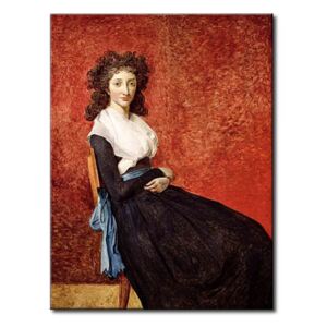 Canvastavla Portrait of Madame Charles-Louis Trudaine