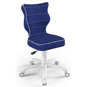 Entelo Ergonomisk skrivbordsstol för barn Petit VS06 storlek 4 blå vit