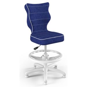 Entelo Ergonomisk skrivbordsstol för barn Petit VS06 storlek 4 blå/vit