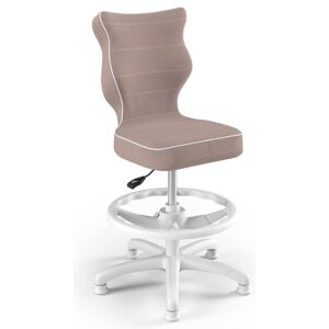 Entelo Ergonomisk skrivbordsstol för barn Petit JS08 strl 4 rosa/vit