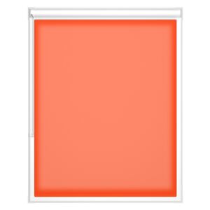 Rullgardiner - Orange - Polyester - Latt att torka, Inga borrhal, Privat