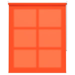 Rullgardiner - Orange - Polyester - Motoriserad